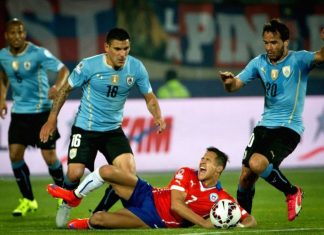 Soi kèo nhận định kèo Chile vs Uruguay, 6h00 ngày 25/6 Chile vs Uruguay