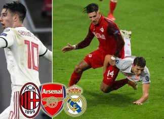 Real Madrid cướp mục tiêu của Arsenal, bệnh binh MU có thể rời đội Arsenal